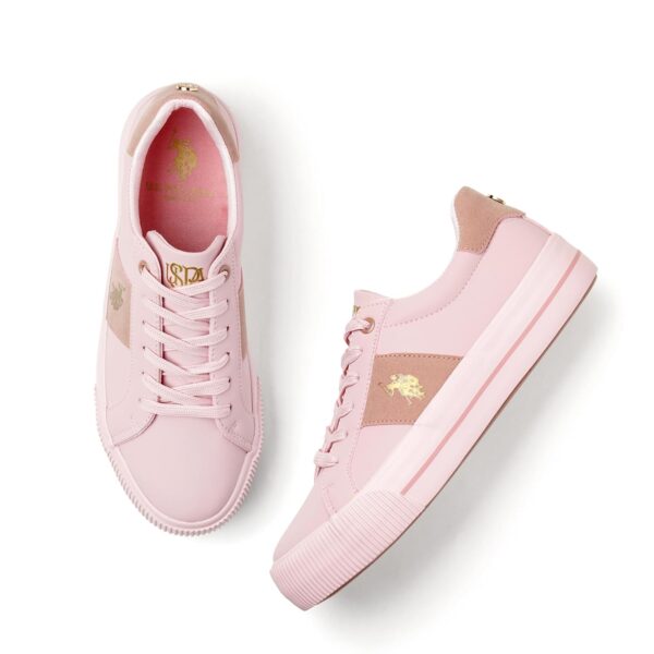 U.S. POLO ASSN. Ronnie Women LT. Pink Sneakers -(UK4)(US5)(1FD23467P01)