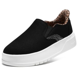 STQ Slip Ins Hands Free Platform Sneakers for Womens Slip On Shoes Comfortable Casual Shoes