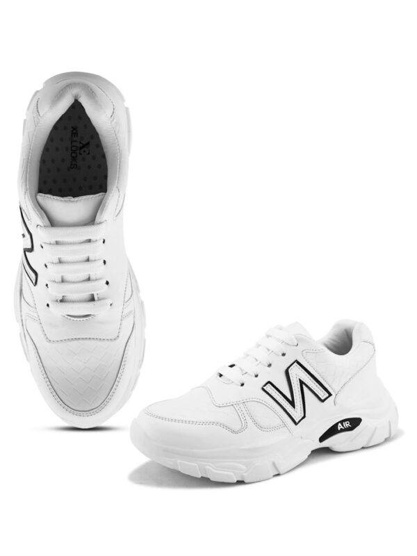 XE Looks Women’s Comfortable Lace up Sneakers, Lightweight Shoes | Walking & All Day Casual Wear