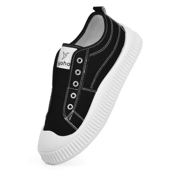 YOHO Cruise Women’s Trendy Stylish Canvas Slip-On Sneakers (SoS)