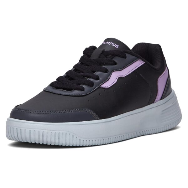 Campus OGL-10 Casual Sneakers for Women | Stylish Sneakers with Lightweight Nitrofly Insole, Water-Resistant PU Upper, and Secure Lace-Up Closure for Girls and Women