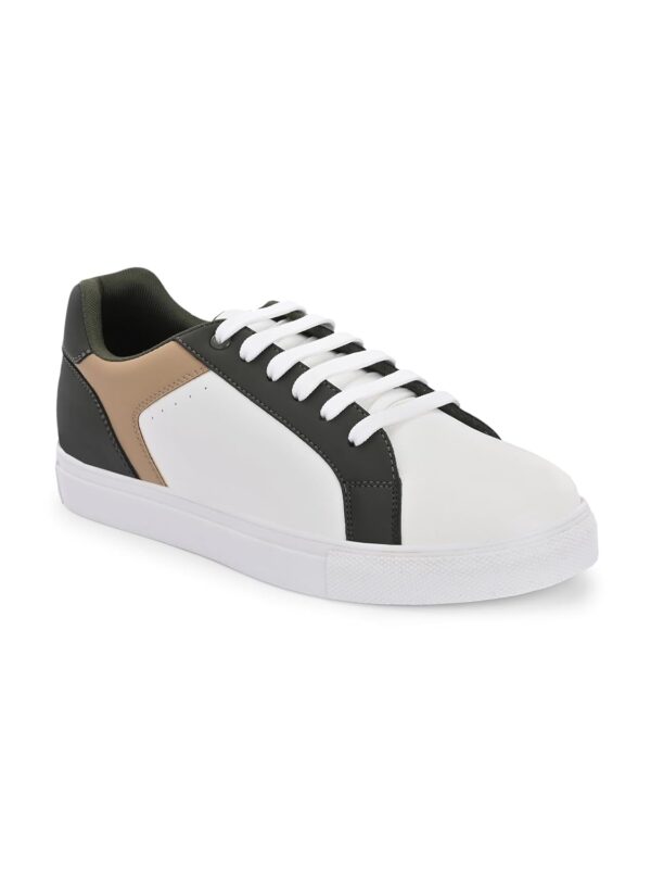 Centrino womens 7606 Casual Shoes | Colorblock Sneakers with Ultra Soft Cushion Lace-Up Shoes All-Day Comfort | Trendy & Lightweight Design | Low Top Flat Sole
