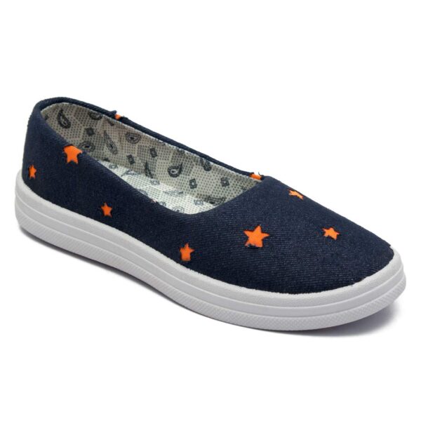 ASIAN Lovely-02 Casual Women Sneakers (Size: UK-8, Color: Navy)