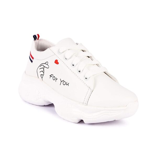Longwalk Women Lace-Up Printed Sneaker