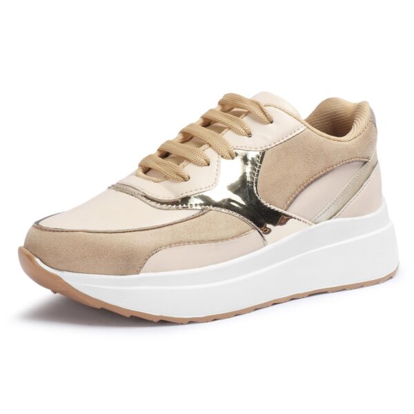 Denill Comfotable Lightweight Casual Lace-Up Letest design Sneaker for Women/Girls