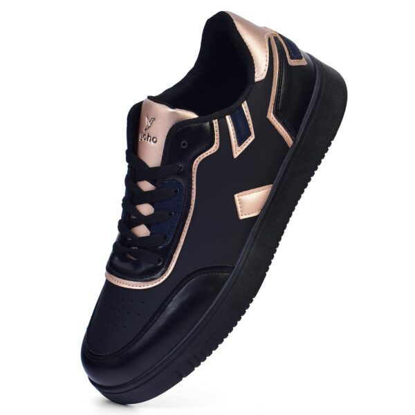 YOHO Jewel Women’s Stylish Metallic Detailing Casual Sneakers