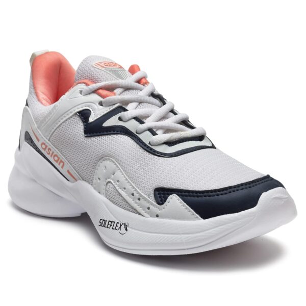 ASIAN Women’s Fireflty-01 Sports Running,Walking & Gym Shoes Max Cushion with Memory Form Lightweight Eva Sole Extra Jump Casual Sneaker Shoes for Women’s & Girl’s…