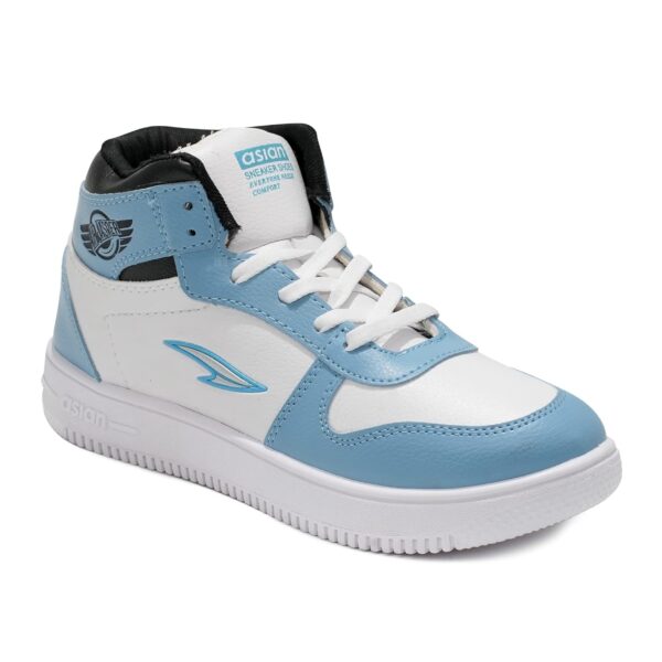 ASIAN Women’s Trendy-11 Casual Sneaker High Neck Shoes with Lightweight Extra Cushion Casual Lace-Up Shoes for Women’s & Girl’s