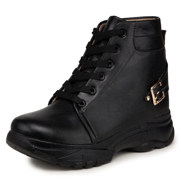DICY High Ankle Heel shoes for Women And Girls Casual Stylish New Model Latest Trendy Sneaker 9023