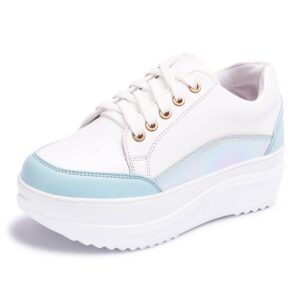 Vendoz Women White Multi Sneakers Vendoz Women White Multi Sneakers