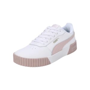 Puma Womens Carina 2.0 White-Rose Quartz-Gold Sneaker – 7 UK (40134503) Puma Womens Carina 2.0 White-Rose Quartz-Gold Sneaker – 7 UK (40134503)
