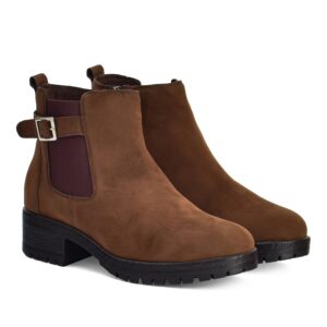 YOHO Chelsea Boot Suede for Women | Bold stylish strap| Elegance| attractive | premium | Fur Lining | Stylish Casual Shoes|Comfortable Fit YOHO Chelsea Boot Suede for Women | Bold stylish strap| Elegance| attractive | premium | Fur Lining | Stylish Casual Shoes|Comfortable Fit