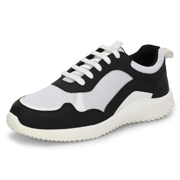 Centrino Womens 7618 Casual Shoes | Colorblock Sneakers with Ultra Soft Cushion Lace-Up Shoes All-Day Comfort | Trendy & Lightweight Design | Low Top Flat Sole