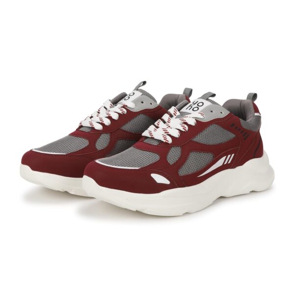 YOHO Chunky Sneakers for Women | Cushioned Insole | Anti-Skid | Casual Shoes