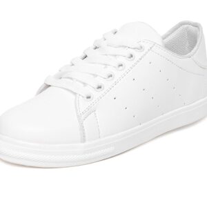 Long Walk Solid White Sneaker Shoes for Women Long Walk Solid White Sneaker Shoes for Women