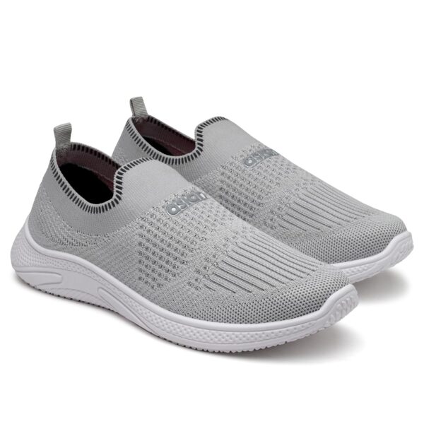ASIAN Women VANILLA-114 Casual wear Walking and Running Shoes Without Laces, Lightweight and Comfortable Shoes with Upper Fabric for Women & Girls