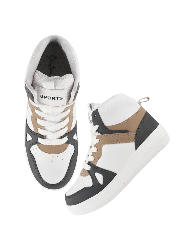 Shoetopia Women’s Wedge Heel Sneakers