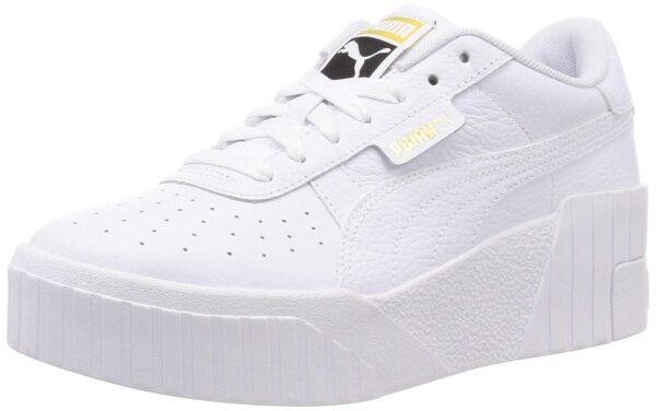Puma Womens Cali Wedge Wn’s White-White Sneaker – 3 UK (37343801)