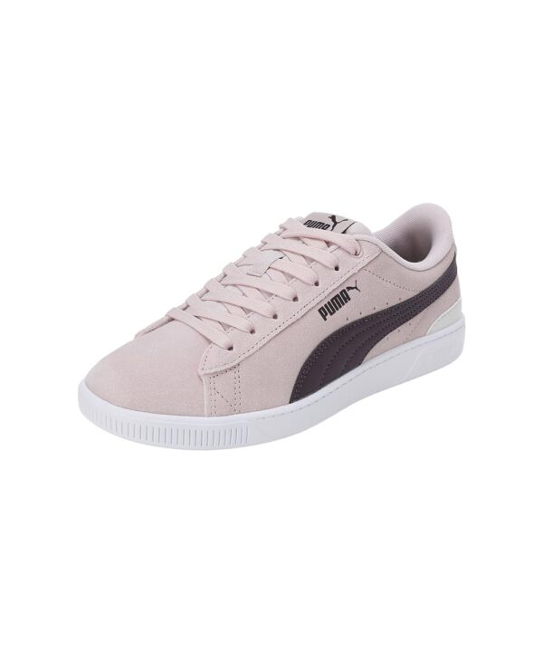 Puma Womens Vikky v3 Mauve Mist-Midnight Plum-White Sneaker – 7 UK (38302320)